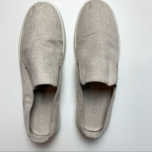 Vince Verrell off white woven slip on sneaker size 7‎ - Picture 4 of 12